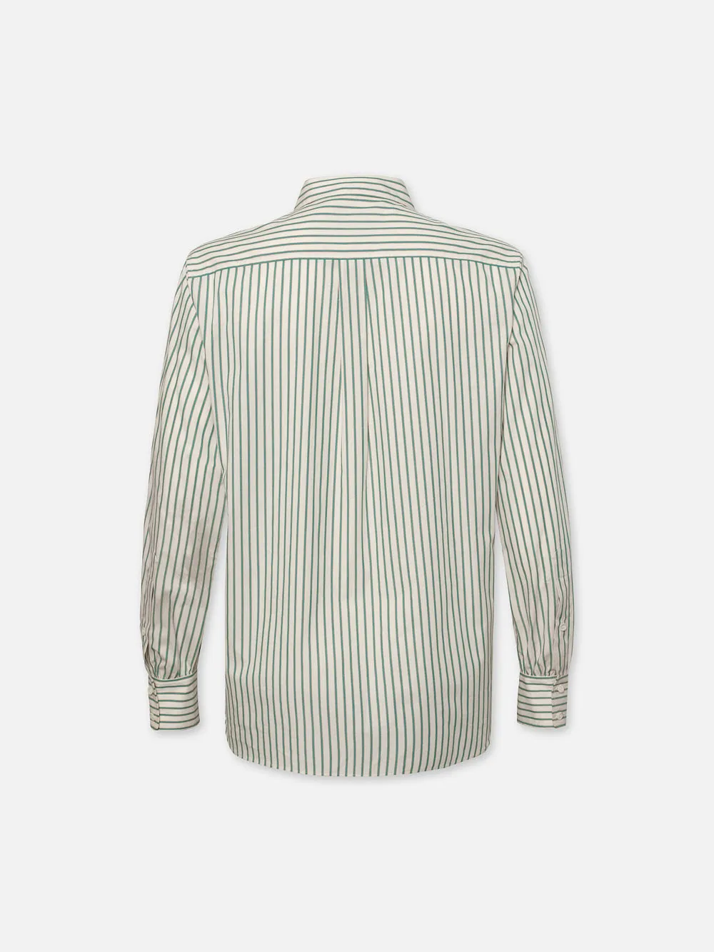 The Borrowed Pocket Shirt -- Green Gem Multi sold by Frame Denim product image thumbnail 4