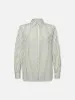 The Borrowed Pocket Shirt -- Green Gem Multi sold by Frame Denim