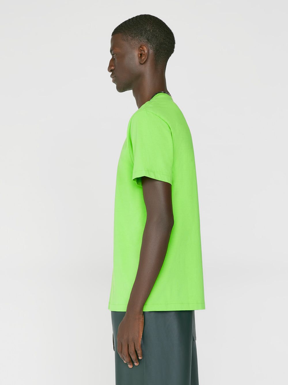 FRAME Logo Tee -- Neon Green sold by Frame Denim product image thumbnail 5