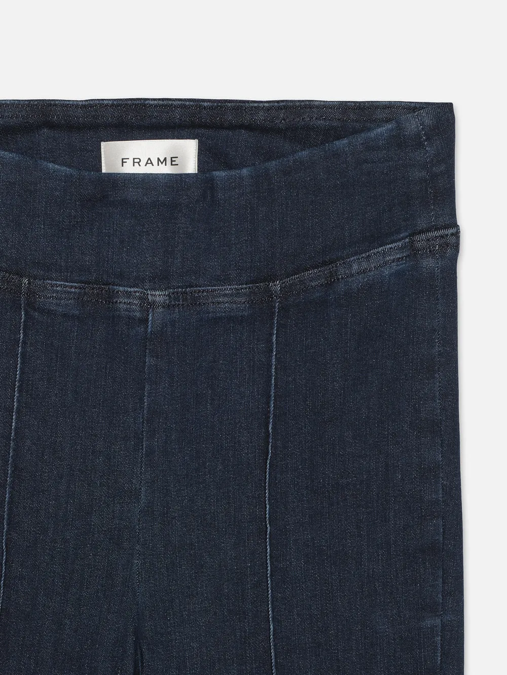 The Jetset Crop Mini Boot Pintuck -- Keller sold by Frame Denim product image thumbnail 2