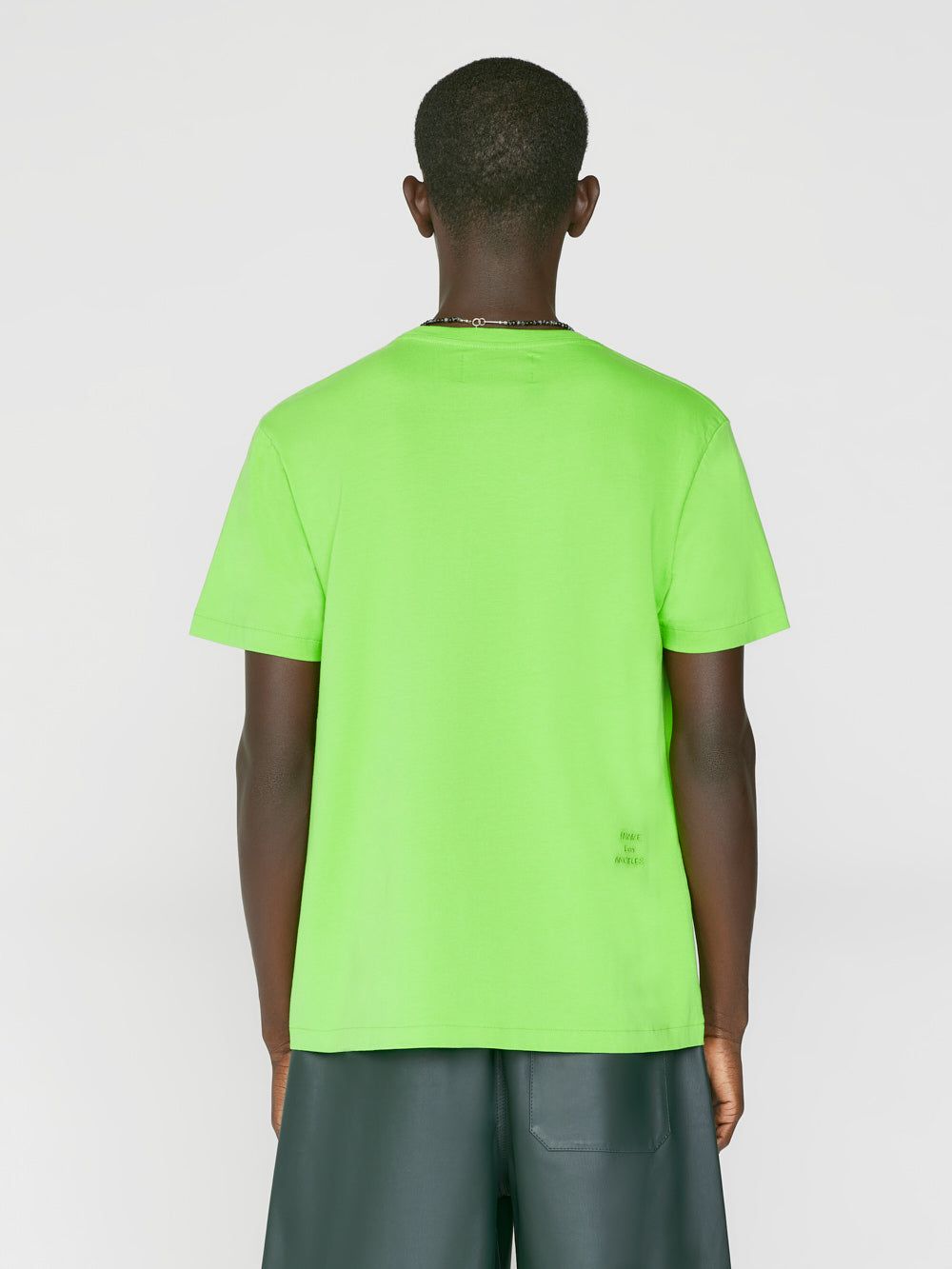 FRAME Logo Tee -- Neon Green sold by Frame Denim product image thumbnail 6