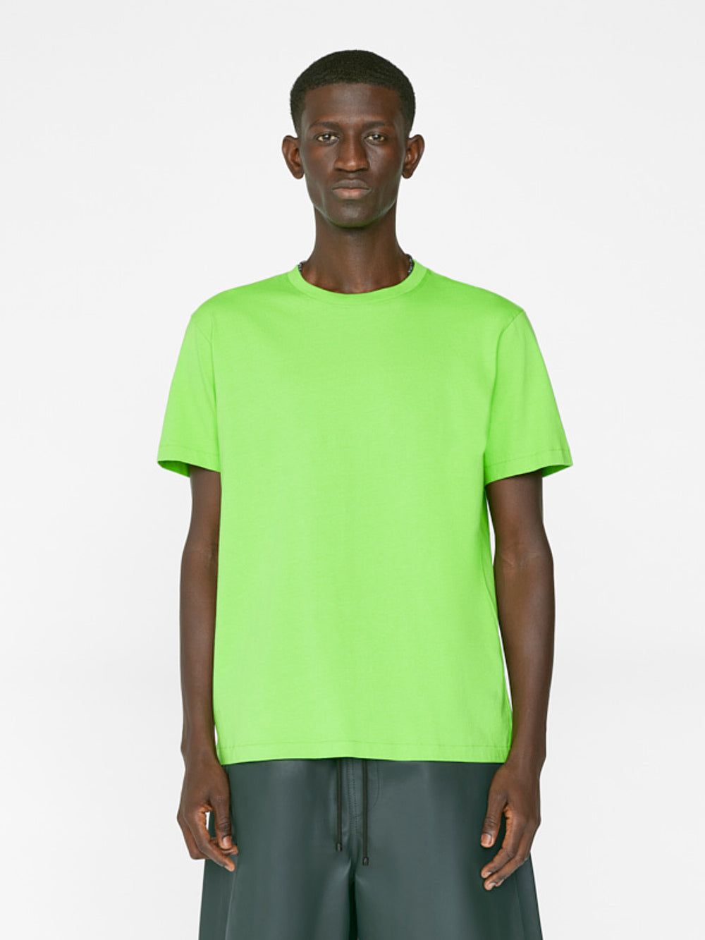 FRAME Logo Tee -- Neon Green sold by Frame Denim product image thumbnail 3