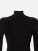 Slim Turtleneck -- Black sold by Frame Denim