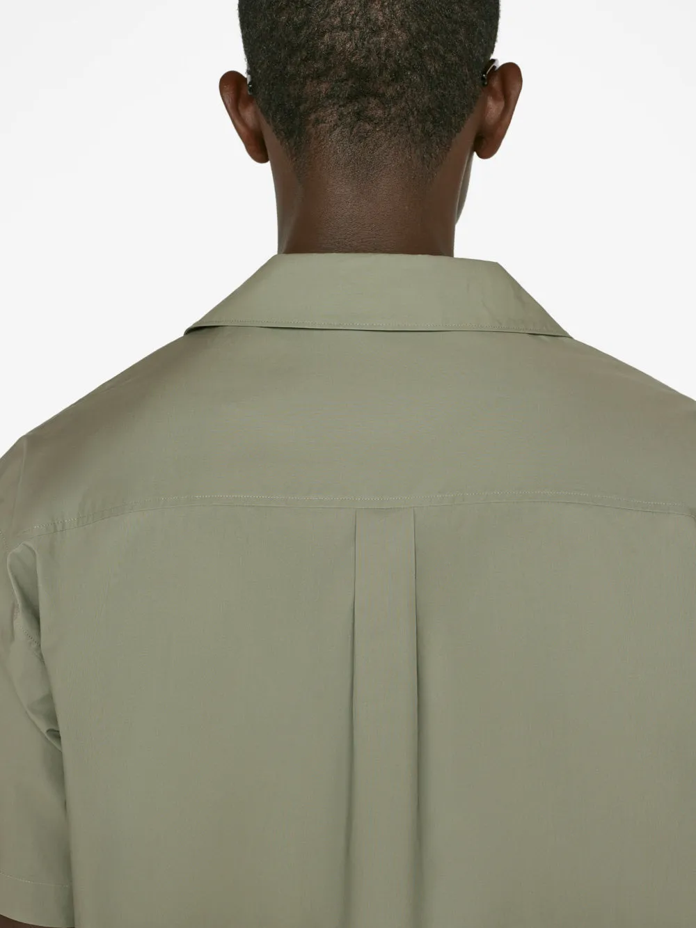 Soft Cotton Camp Collar Shirt -- Desert Sage sold by Frame Denim product image thumbnail 5