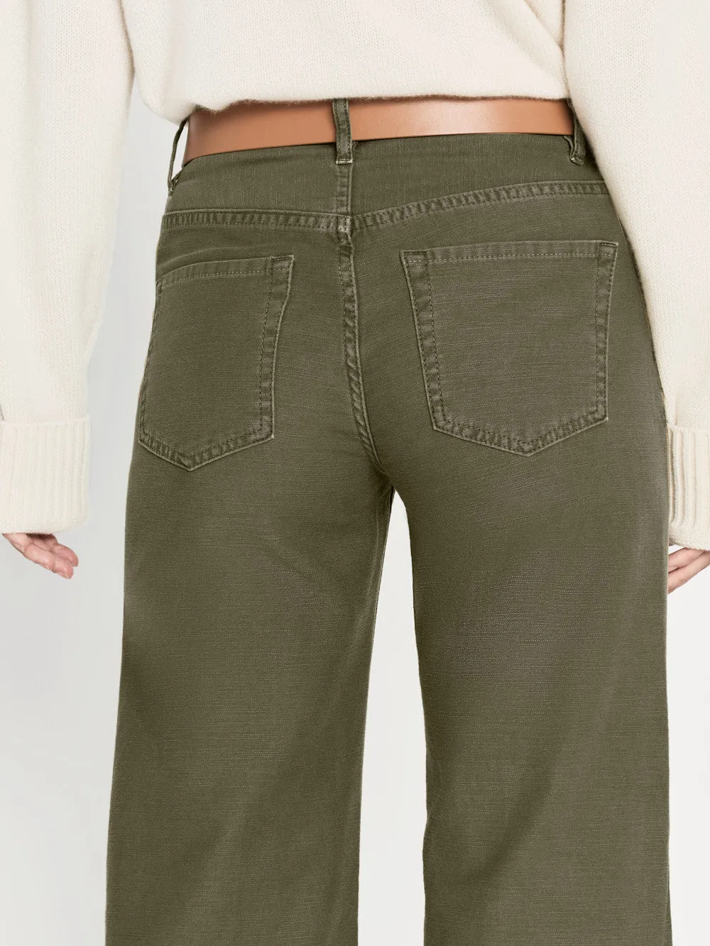 Le Baggy Palazzo -- Washed Summer Sage sold by Frame Denim product image thumbnail 3