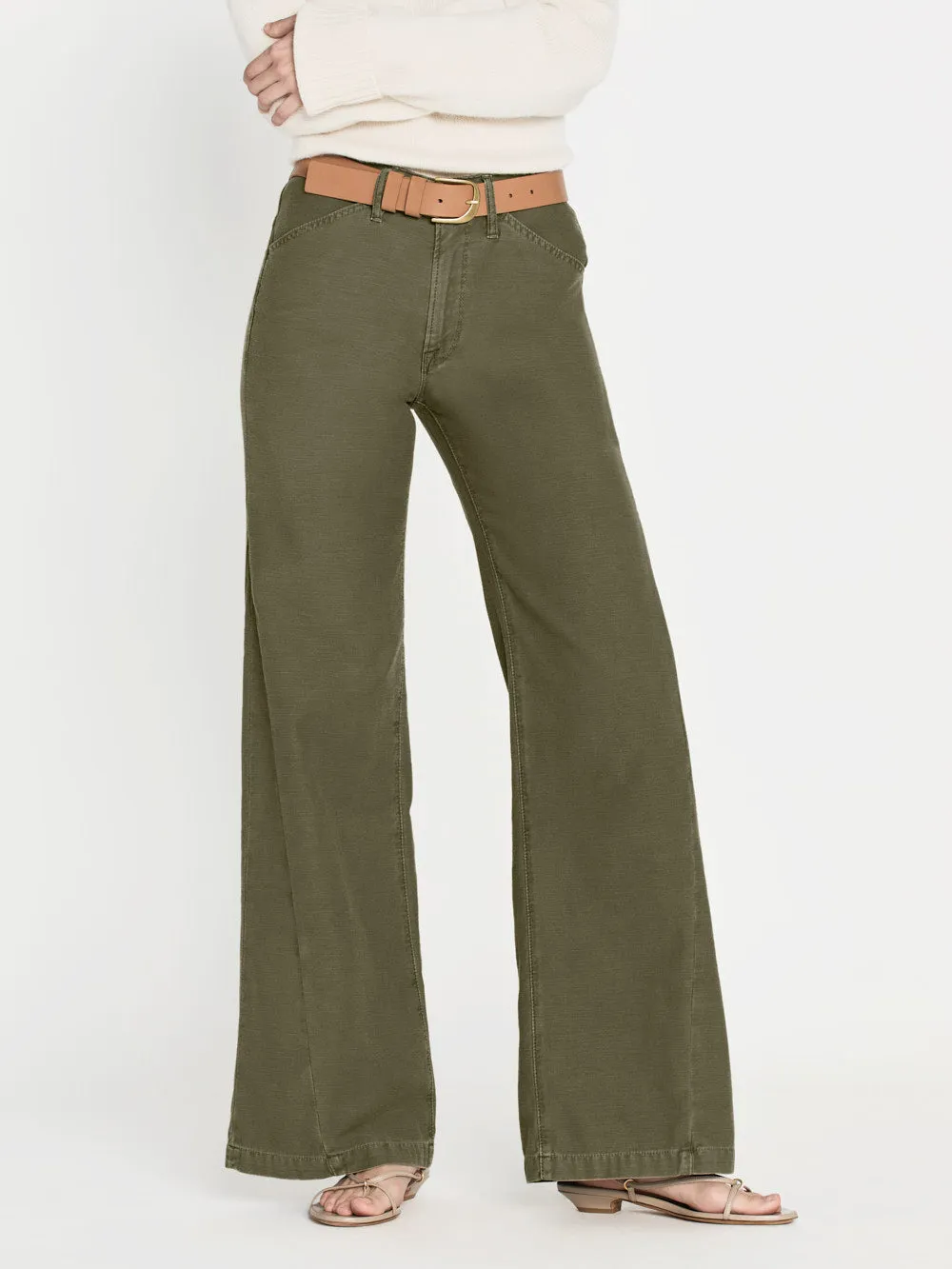 Le Baggy Palazzo -- Washed Summer Sage sold by Frame Denim product image thumbnail 2