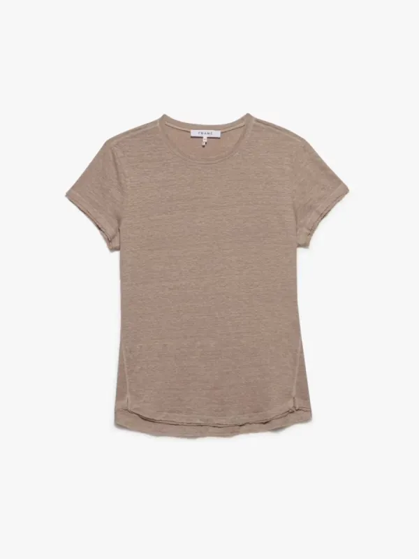 Easy True Tee -- Blush sold by Frame Denim