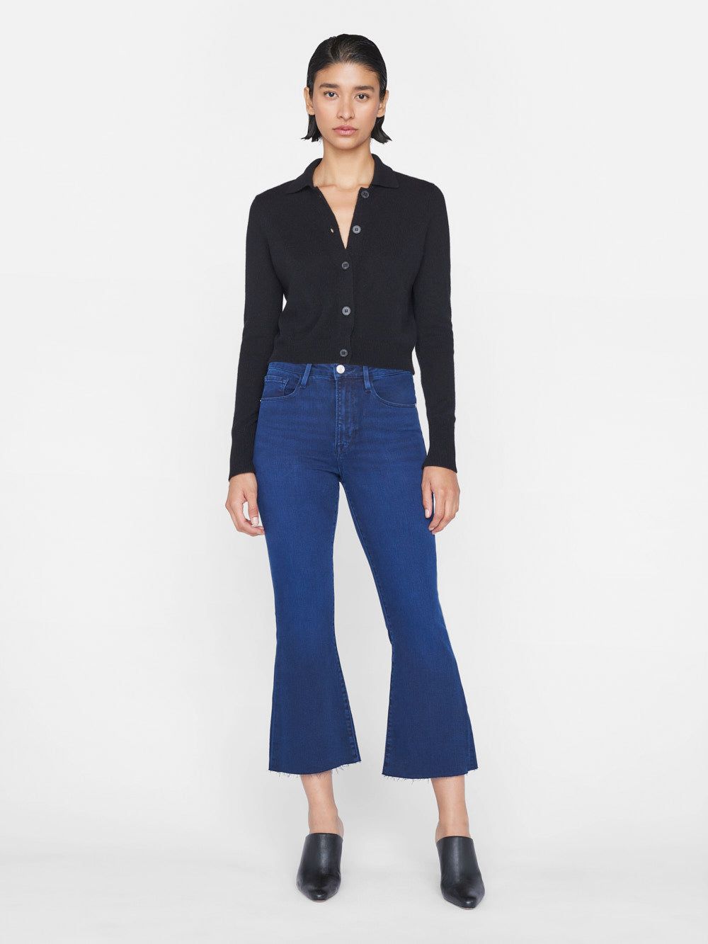 Le Crop Flare -- Fiona sold by Frame Denim product image thumbnail 3