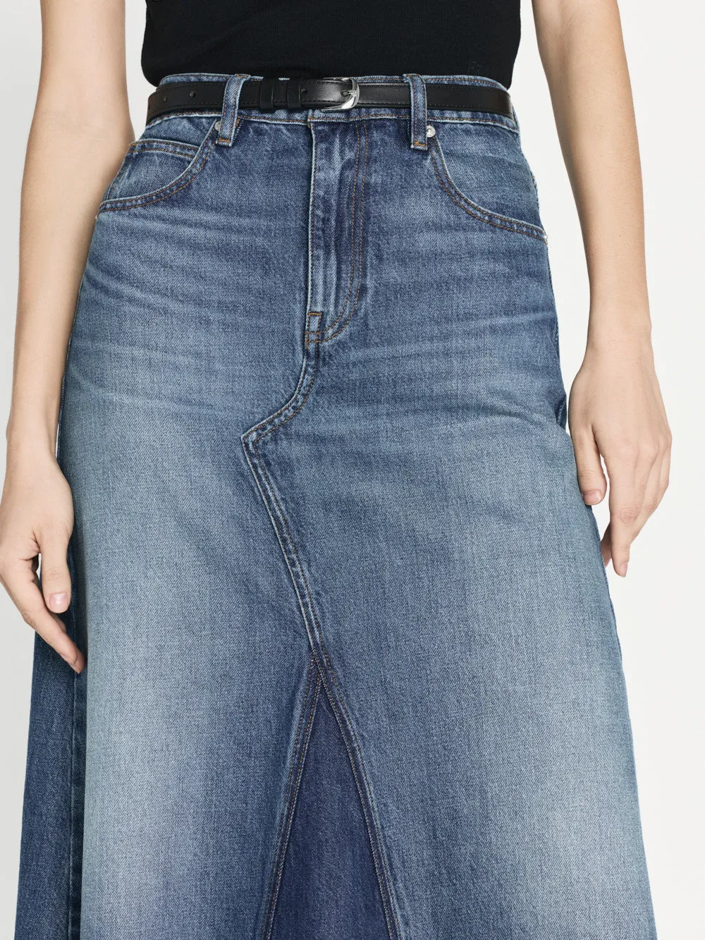 The Dorothy Skirt -- Slowpoke sold by Frame Denim product image thumbnail 4