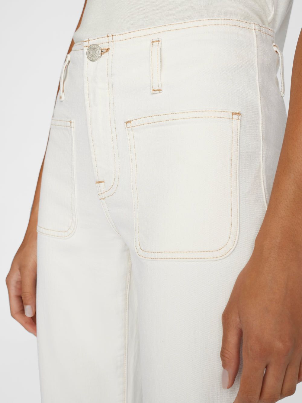 High Rise Sailor Flare -- Au Natural Clean sold by Frame Denim product image thumbnail 3