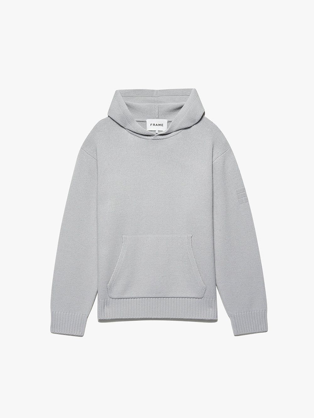 Cashmere Hoodie -- Smoke Grey sold by Frame Denim