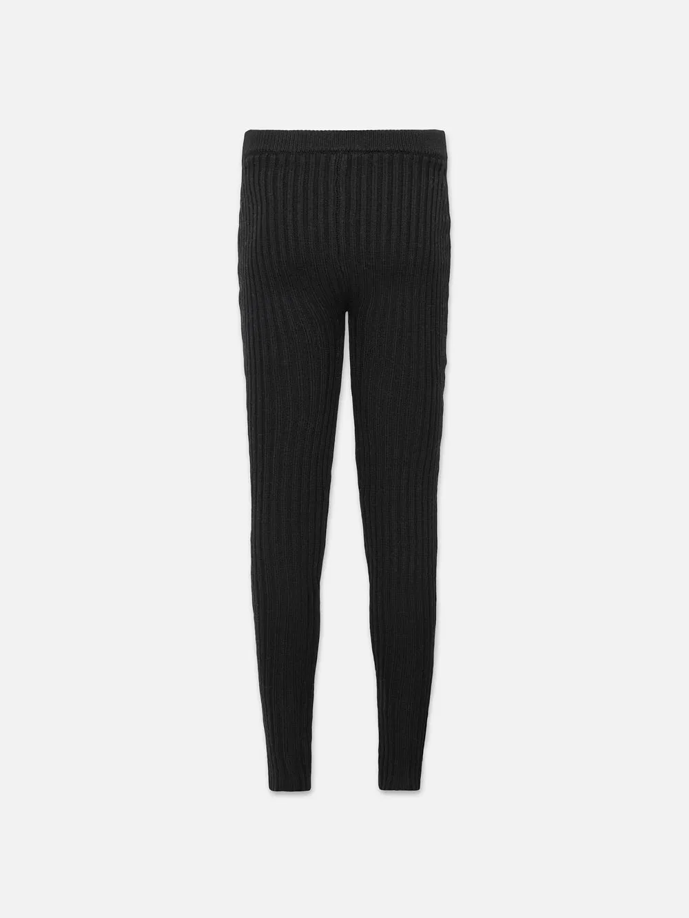 Rib Legging -- Black sold by Frame Denim product image thumbnail 3