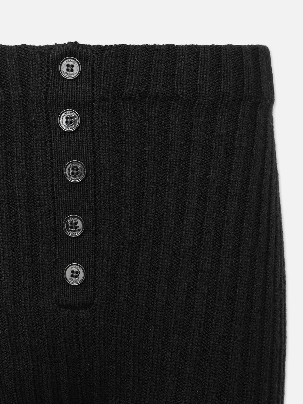 Rib Legging -- Black sold by Frame Denim product image thumbnail 2