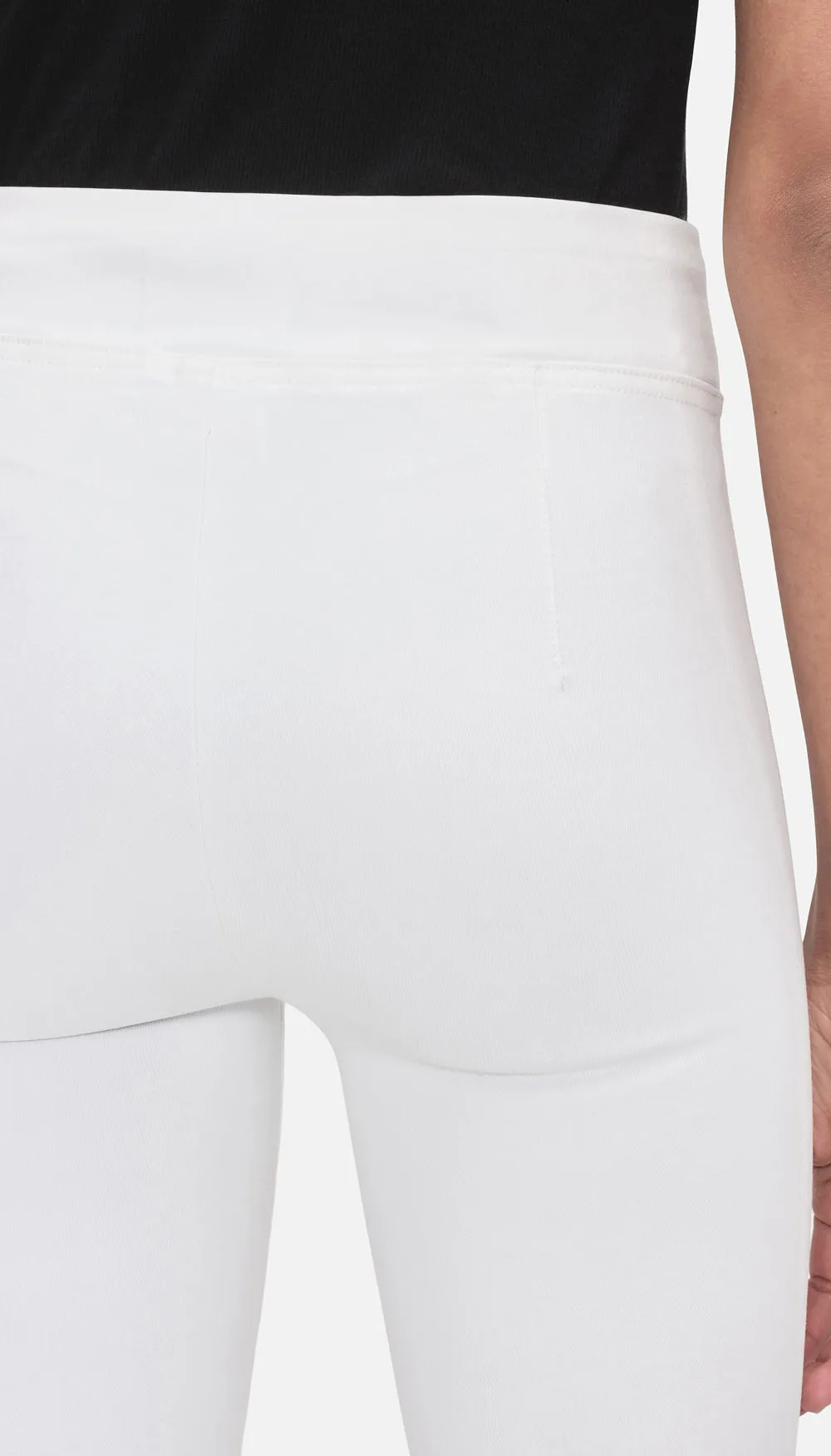 The Jetset Crop Mini Boot -- White sold by Frame Denim product image thumbnail 3