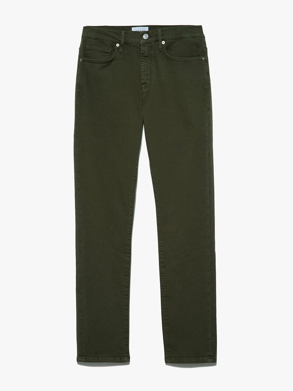 L'Homme Slim Twill -- Garage Military Green sold by Frame Denim
