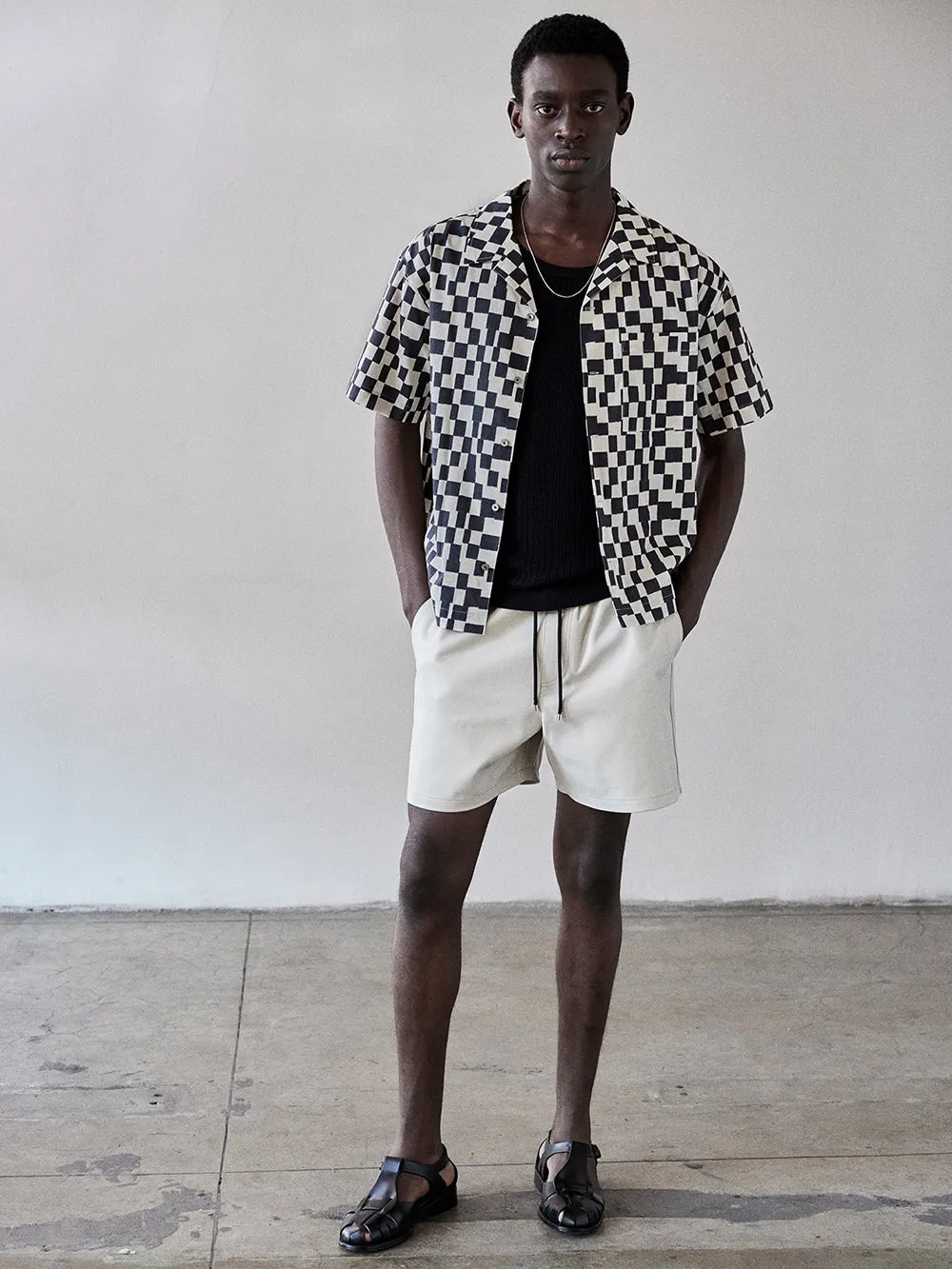 Vintage Print Shirt -- Dark Navy sold by Frame Denim product image thumbnail 2