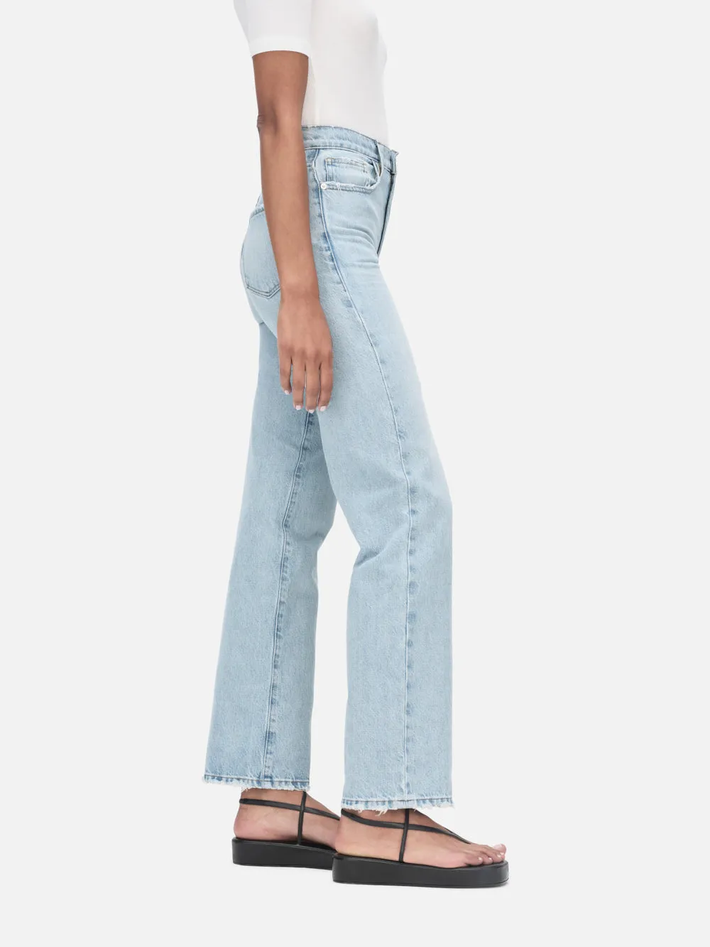 Le Jane Ankle Grind Hem -- Calm Waters sold by Frame Denim product image thumbnail 4