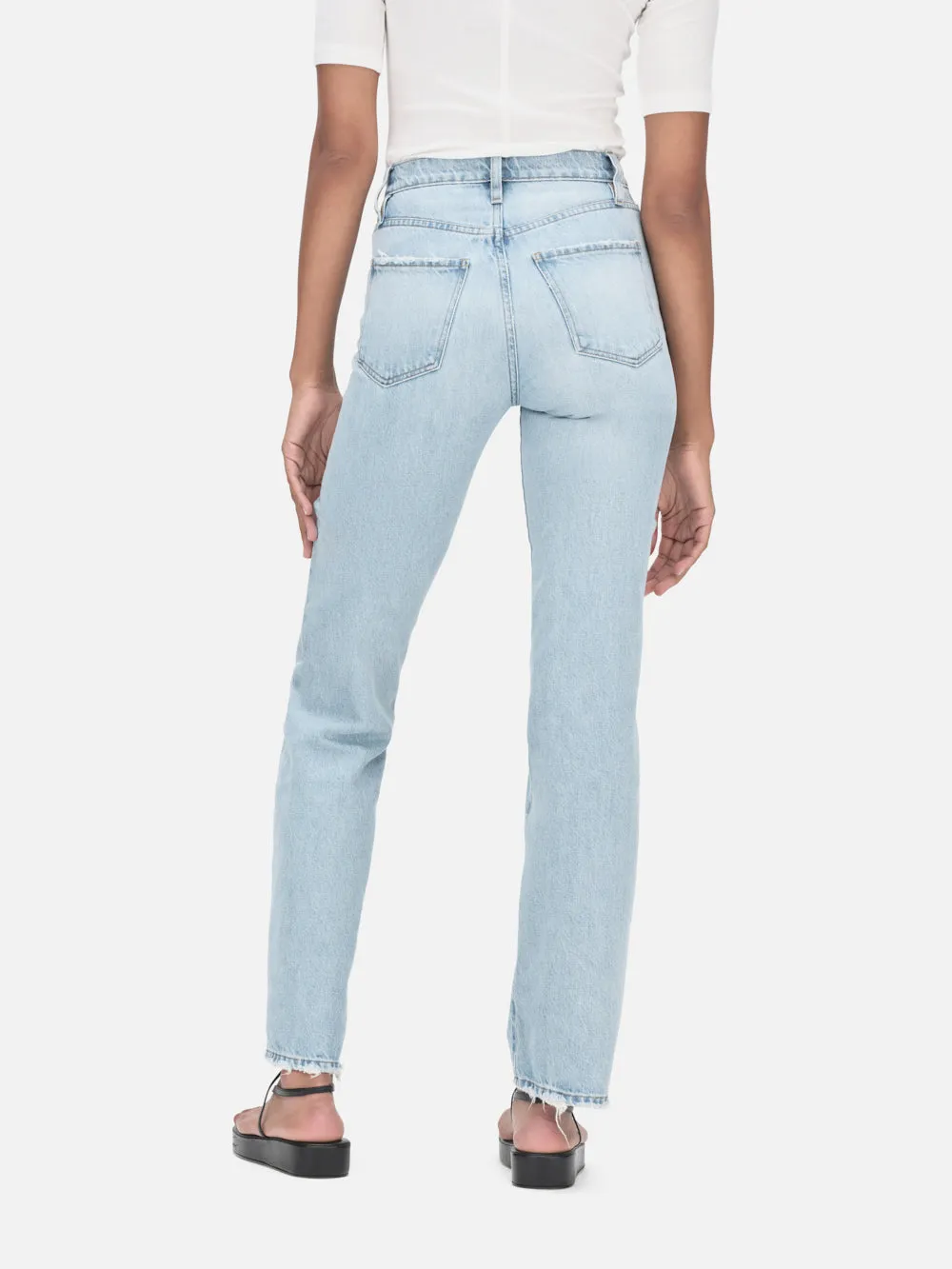 Le Jane Ankle Grind Hem -- Calm Waters sold by Frame Denim product image thumbnail 3