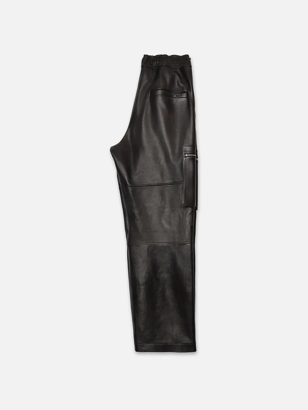 Leather Cargo Pant -- Black sold by Frame Denim product image thumbnail 3