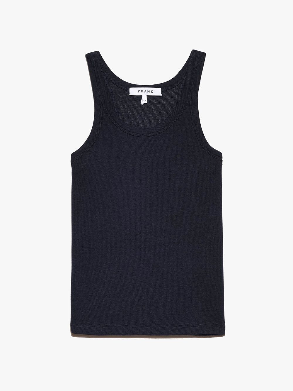 Modal Rib Cami -- Navy sold by Frame Denim