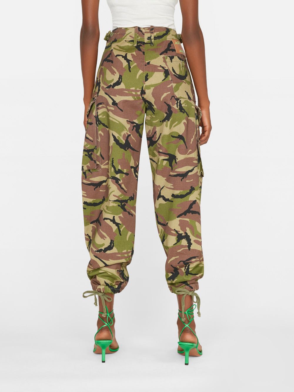 High Rise Utility Trouser -- Camo sold by Frame Denim product image thumbnail 8