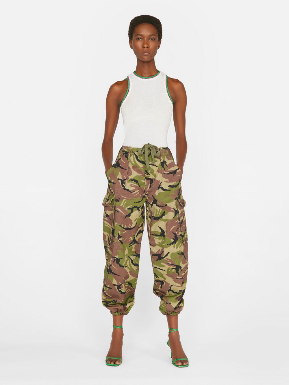 High Rise Utility Trouser -- Camo sold by Frame Denim product image thumbnail 10
