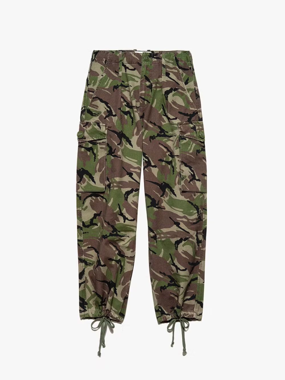 High Rise Utility Trouser -- Camo sold by Frame Denim