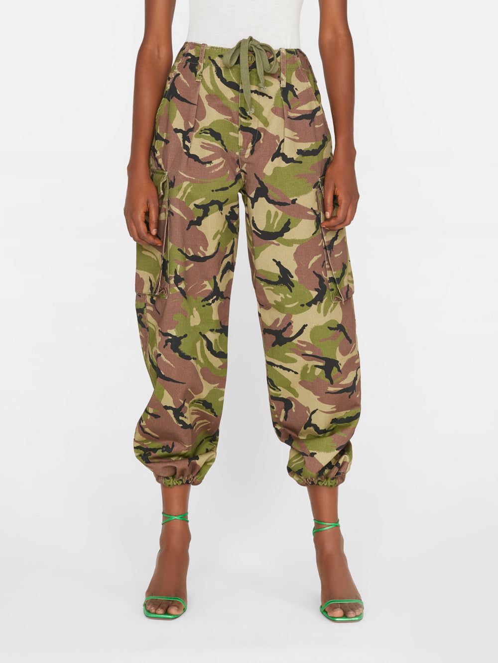 High Rise Utility Trouser -- Camo sold by Frame Denim product image thumbnail 2