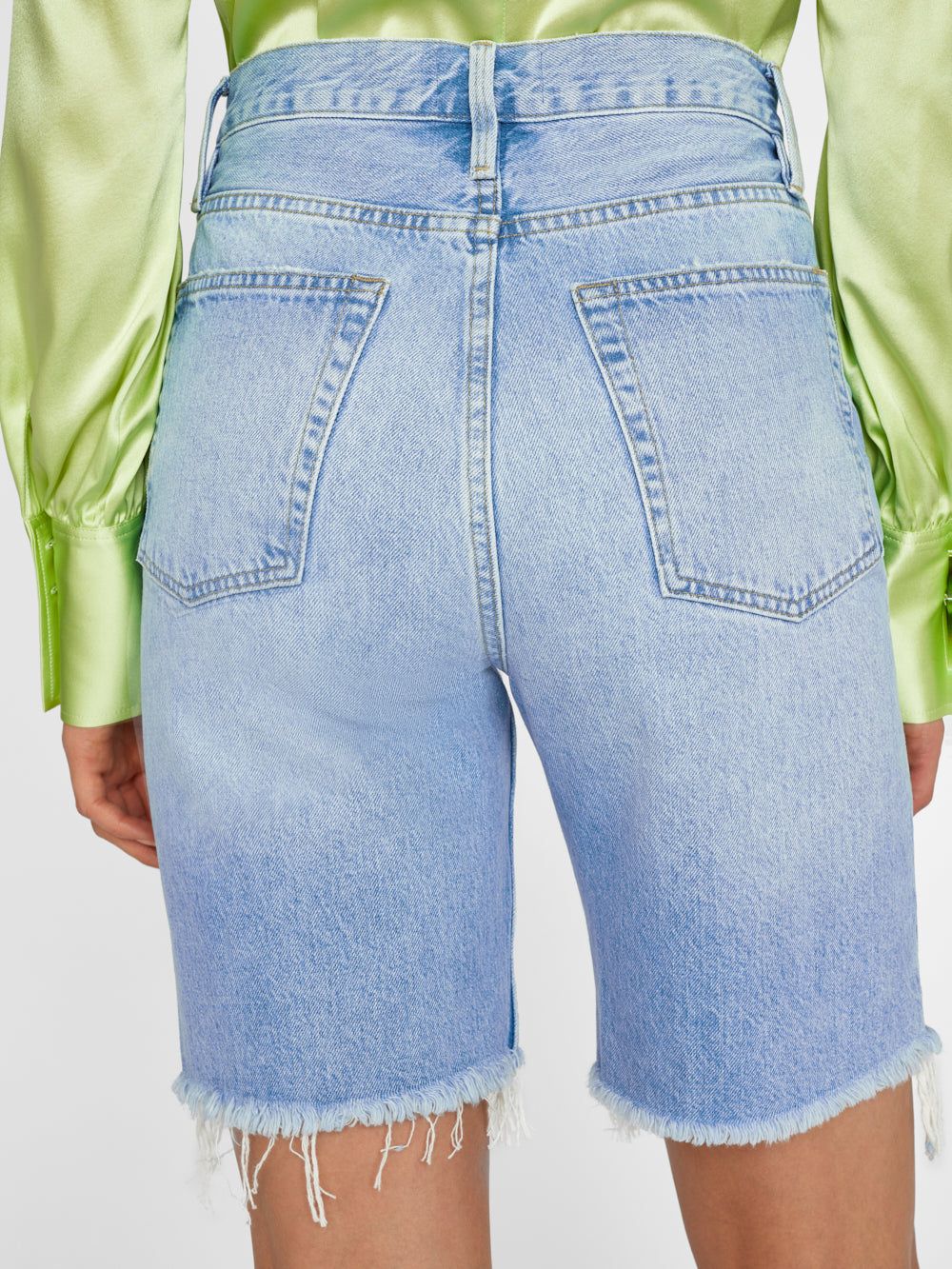 High Rise Bermuda -- Zona Rips sold by Frame Denim product image thumbnail 4