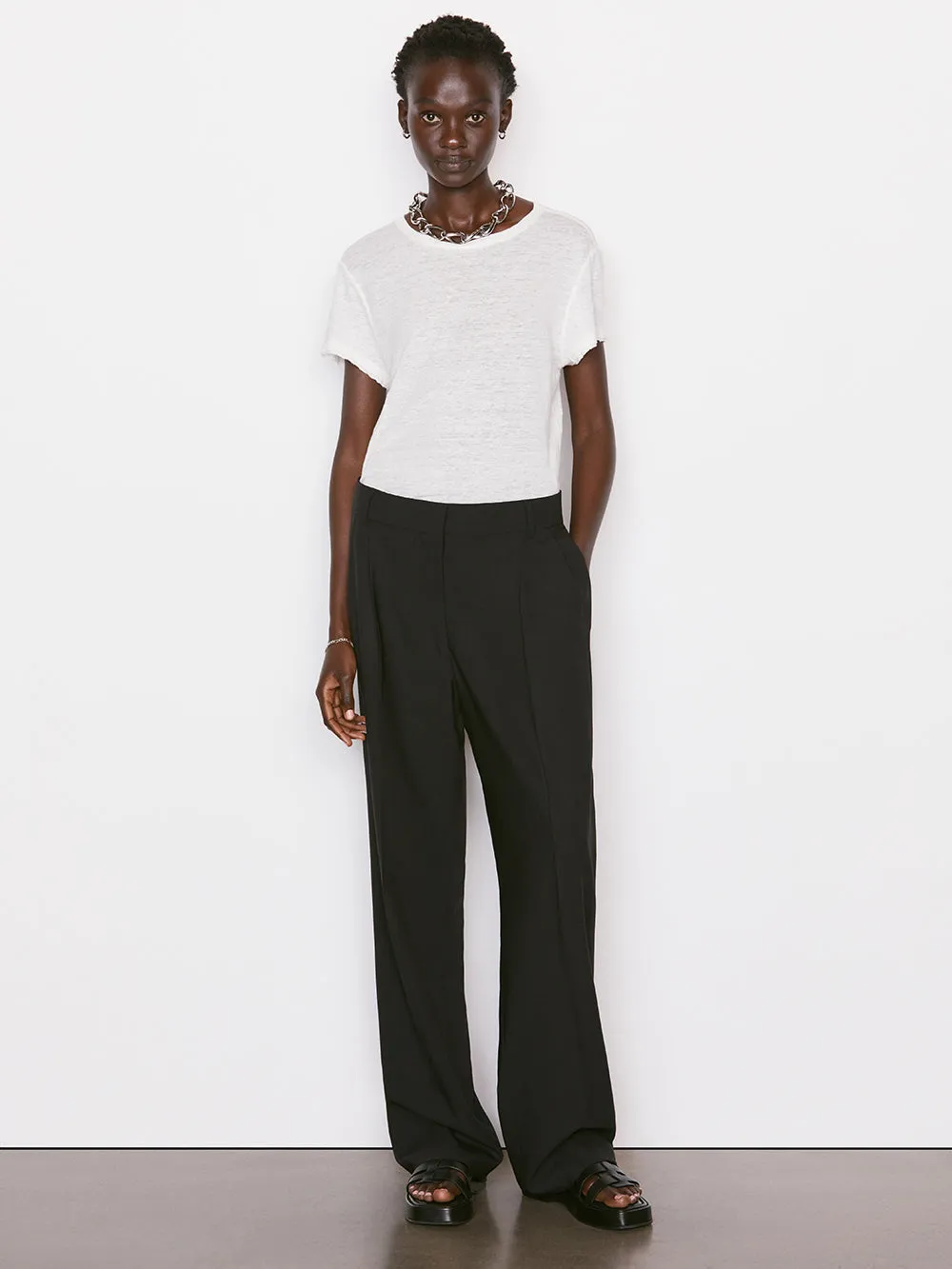 Easy True Tee -- Blanc sold by Frame Denim product image thumbnail 3