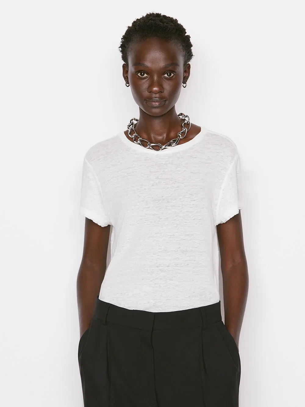 Easy True Tee -- Blanc sold by Frame Denim product image thumbnail 2