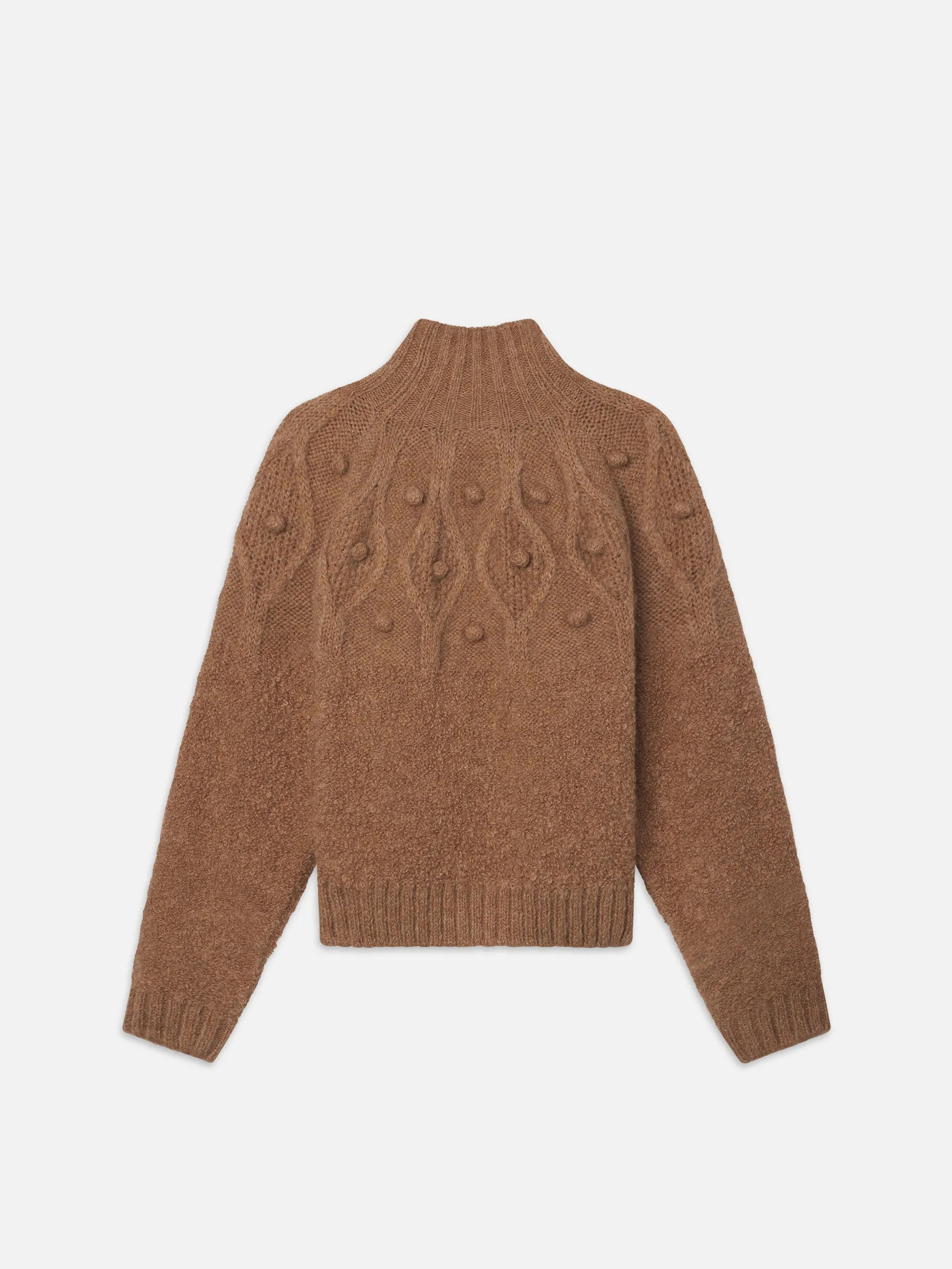 Popcorn Zip Cardi -- Mink sold by Frame Denim product image thumbnail 4