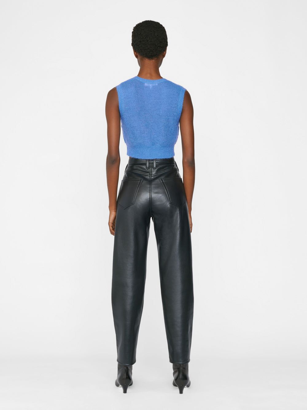 Shrunken Vest -- Cornflower Blue sold by Frame Denim product image thumbnail 7
