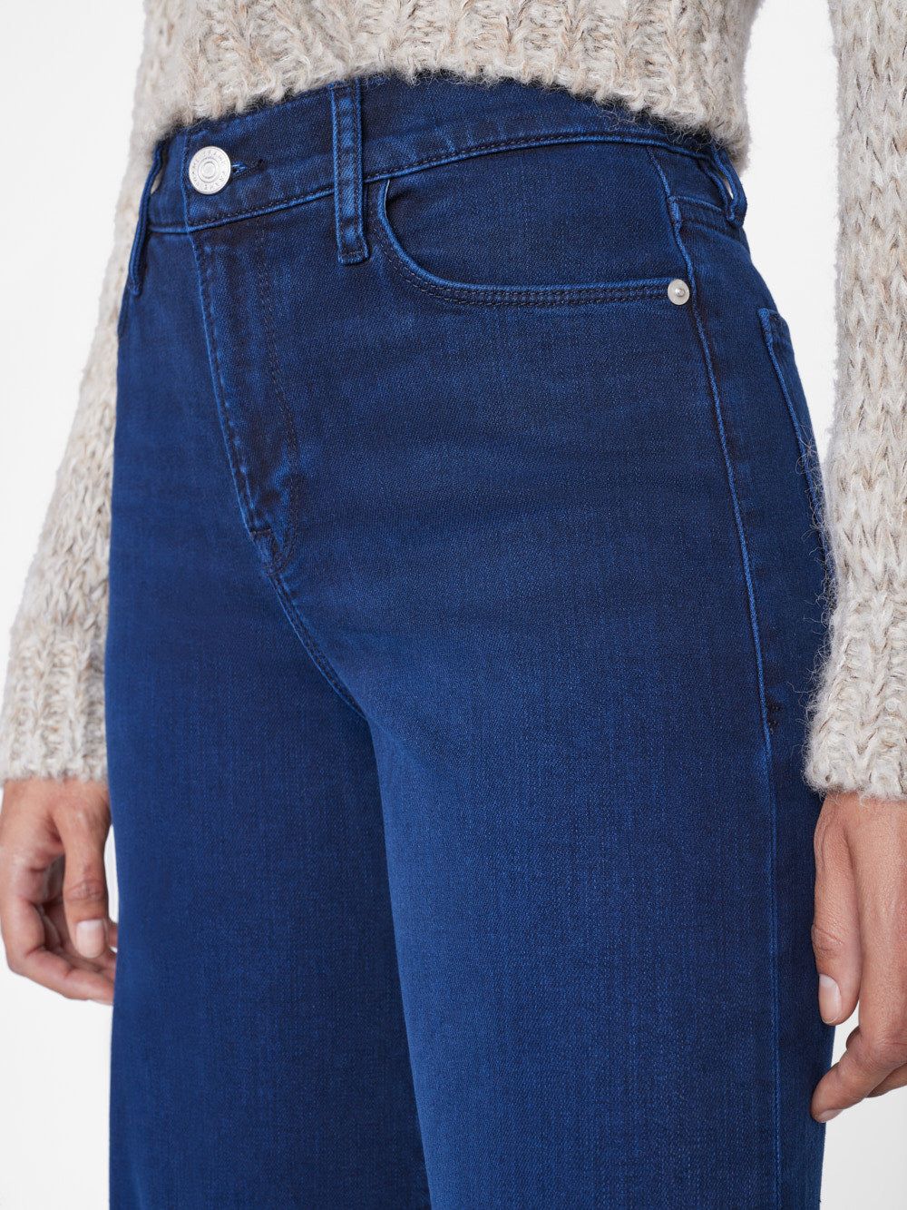 Le Palazzo Wide Hem -- Fiona sold by Frame Denim product image thumbnail 4