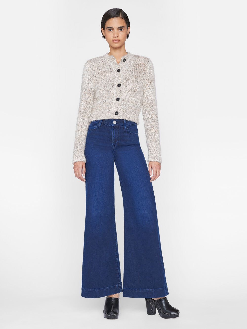 Le Palazzo Wide Hem -- Fiona sold by Frame Denim product image thumbnail 2
