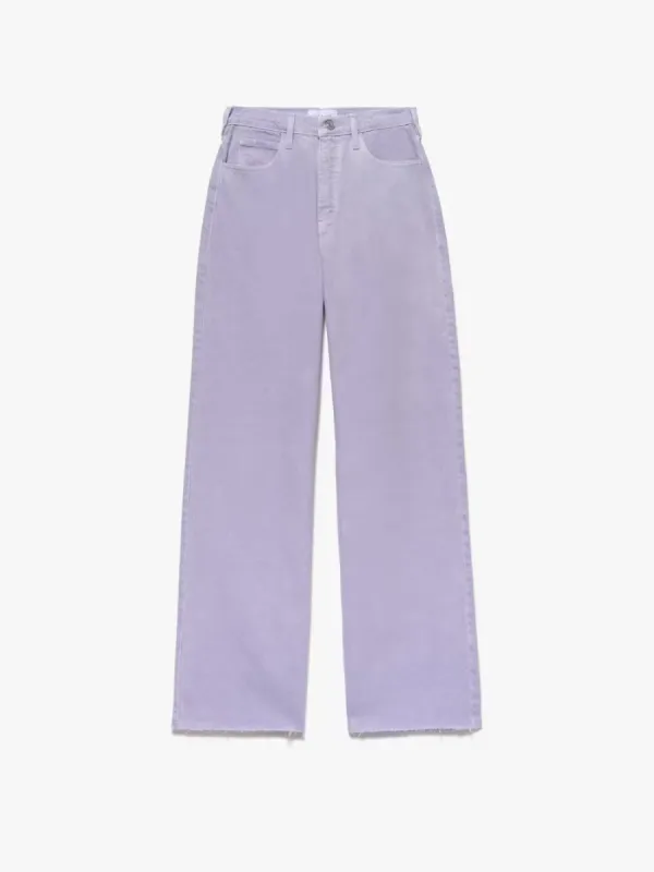 Le High 'N' Tight Wide Leg -- Washed Lilac made by Frame Denim