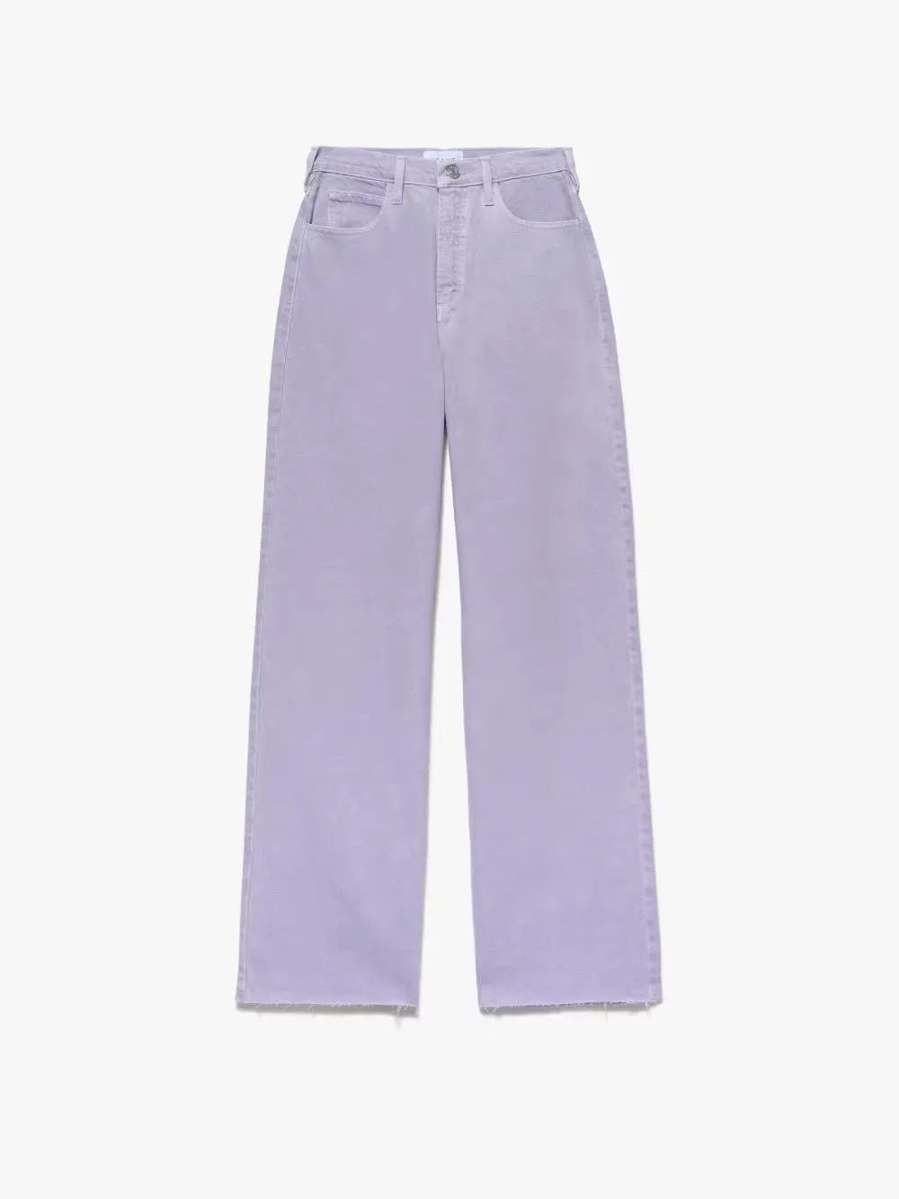 Le High 'N' Tight Wide Leg -- Washed Lilac sold by Frame Denim