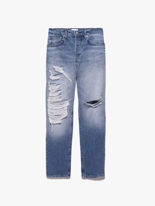 The Boxy Jean -- Summer Kissed Destructed sold by Frame Denim