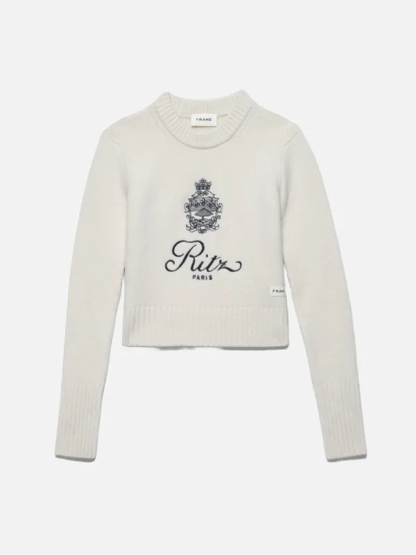 Ritz Women's Cashmere Sweater -- Off White sold by Frame Denim
