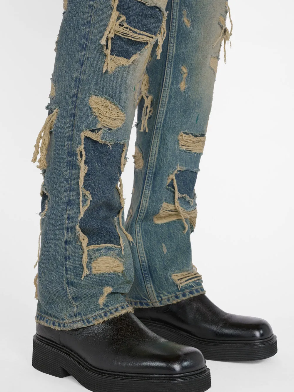 The Boxy Jean -- Bilboa Repair sold by Frame Denim product image thumbnail 5