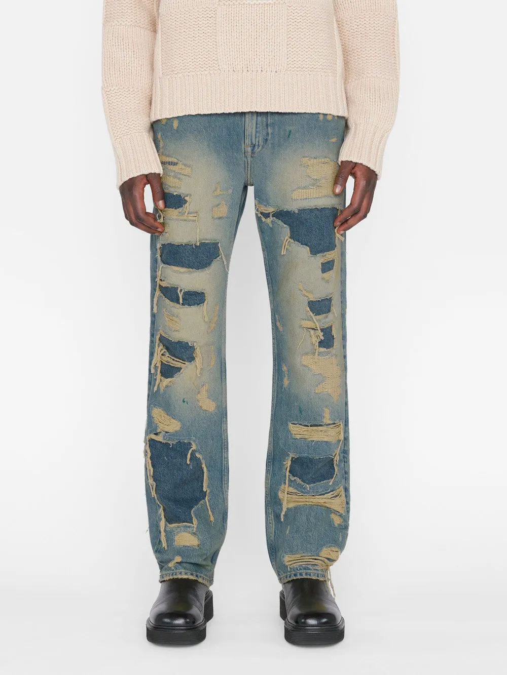 The Boxy Jean -- Bilboa Repair sold by Frame Denim product image thumbnail 3