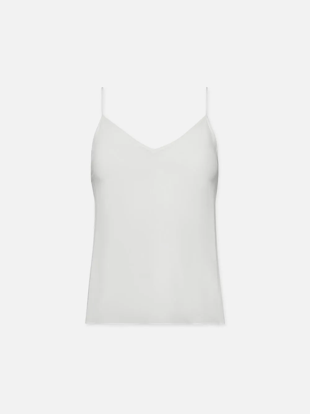V-Neck Cami Top -- Cream sold by Frame Denim