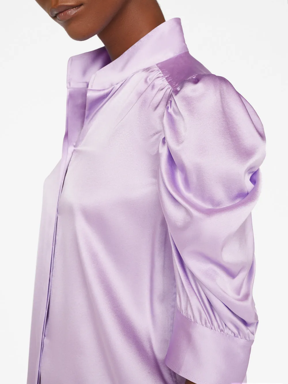 Gillian Top -- Lilac sold by Frame Denim product image thumbnail 4