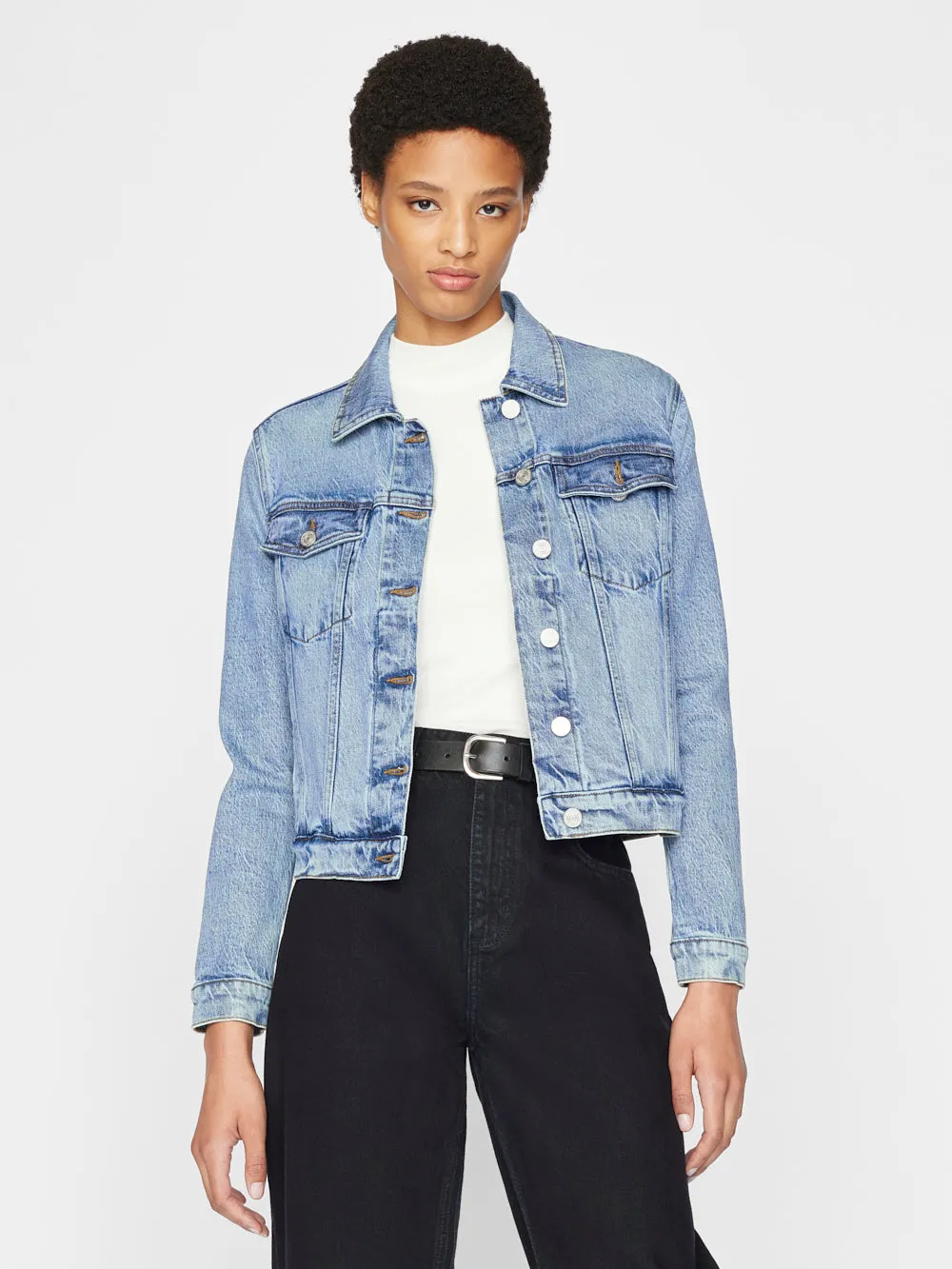 Le Vintage Jacket -- Crystal Shores sold by Frame Denim product image thumbnail 2