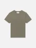 Frame Logo Tee -- Stone Beige sold by Frame Denim