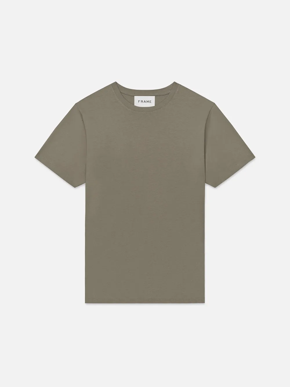 Frame Logo Tee -- Stone Beige sold by Frame Denim