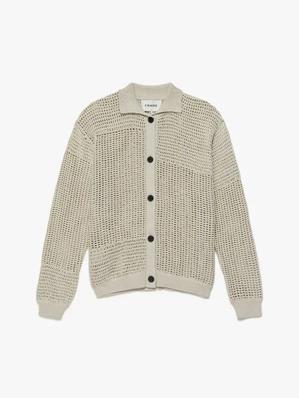 Tonal Crochet -- Ecru sold by Frame Denim