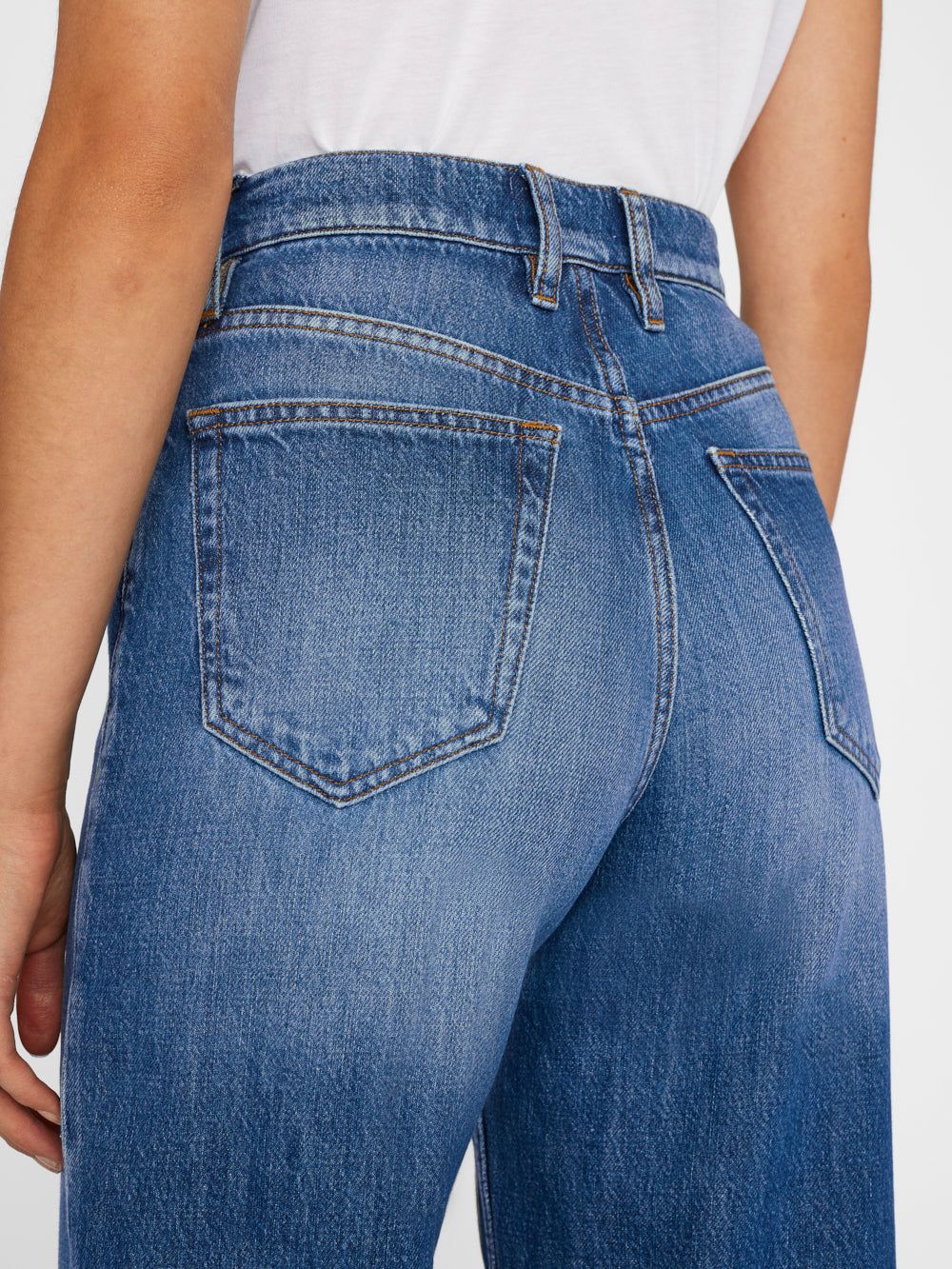 Le High 'N' Tight Wide Leg -- Foxgrove sold by Frame Denim product image thumbnail 5