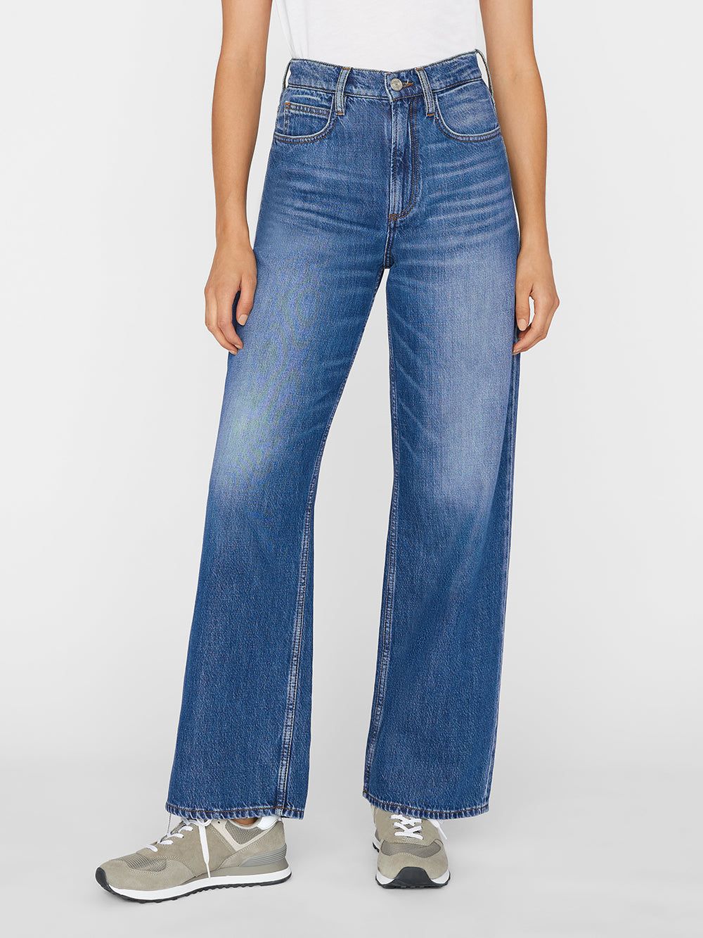 Le High 'N' Tight Wide Leg -- Foxgrove sold by Frame Denim product image thumbnail 2
