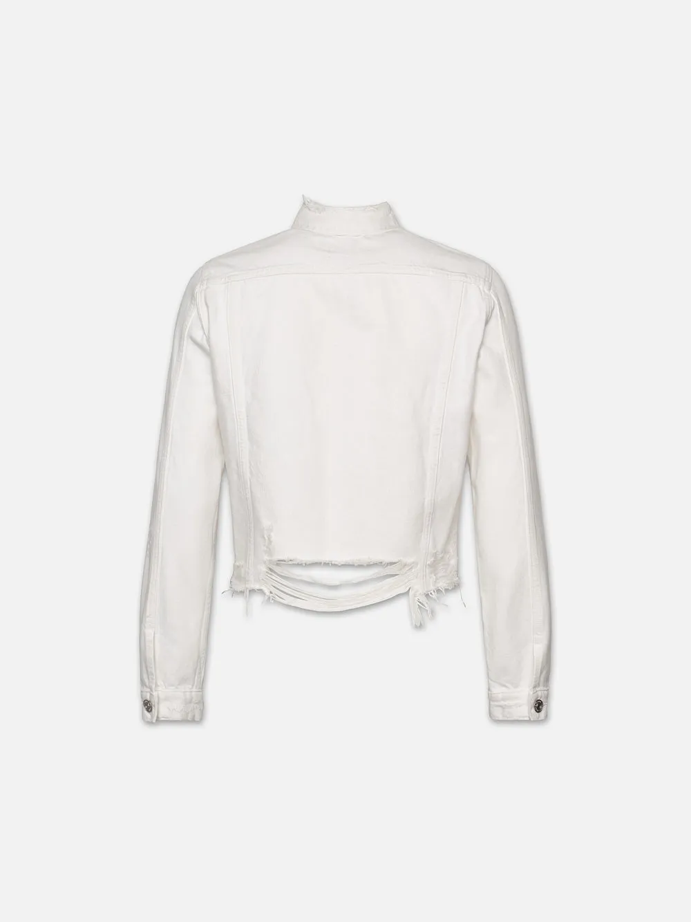 Le Vintage Jacket -- White Rips sold by Frame Denim product image thumbnail 3
